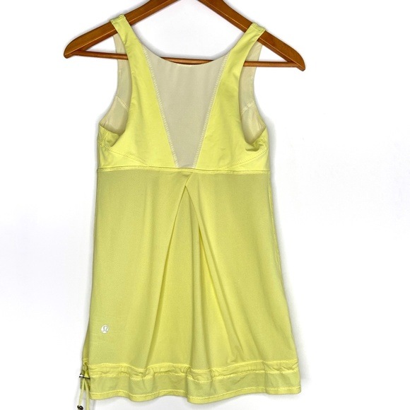 🌵Lululemon Ta Ta Topper Bright Yellow Tank Top - Picture 2 of 9